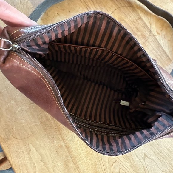 Jack Georges Leather Crossbody Bag - Picture 5 of 5